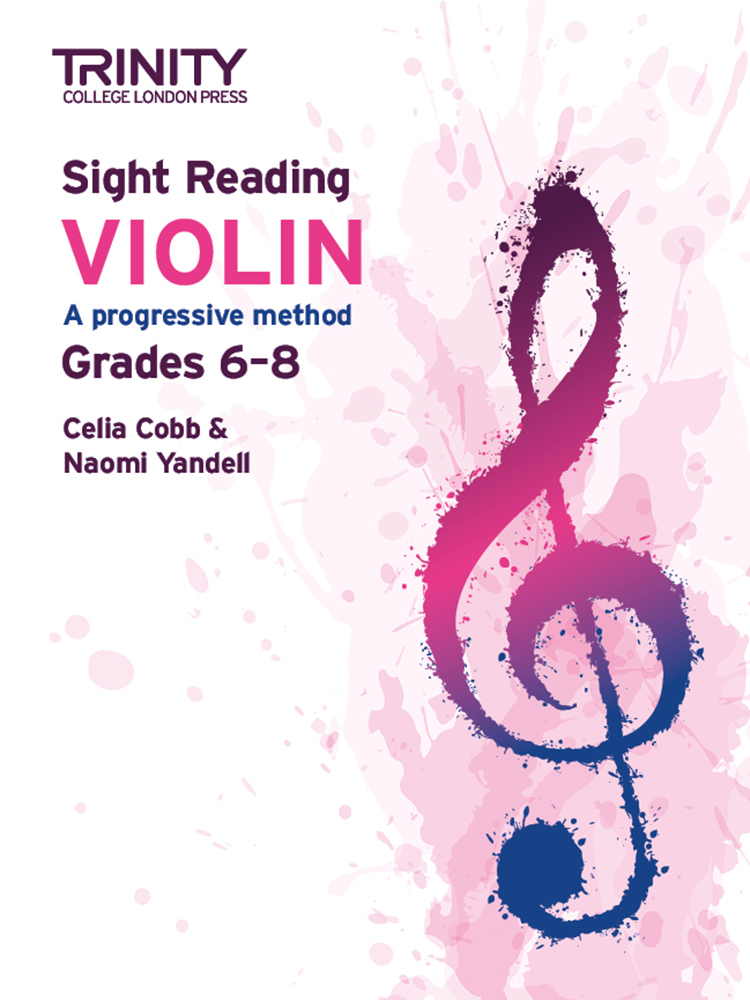 Trinity Violin Sight Reading Grades 6 - 8 Sheet Music Songbook