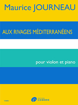 Journeau Aux Rivages Mediterraneens Violin & Piano Sheet Music Songbook