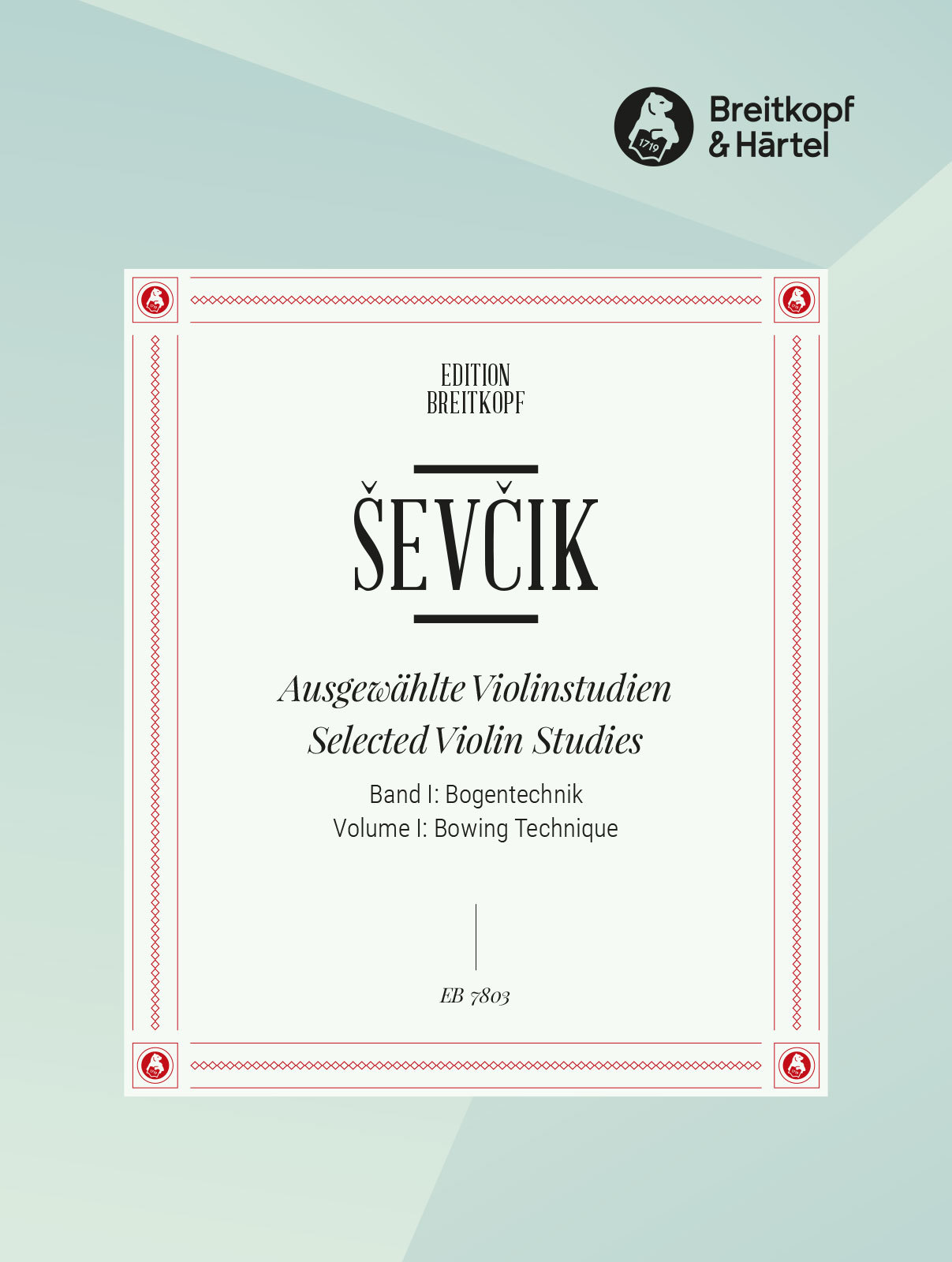 Sevcik Selected Violin Studies Vol I & Ii Sheet Music Songbook