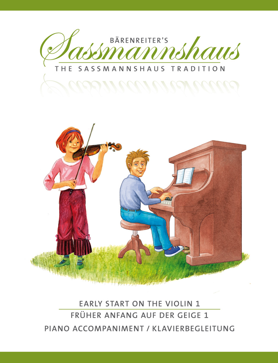 Sassmannshaus Early Start On The Violin 1 Piano Sheet Music Songbook