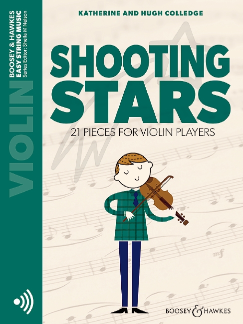Shooting Stars Violin Colledge + Audio Sheet Music Songbook