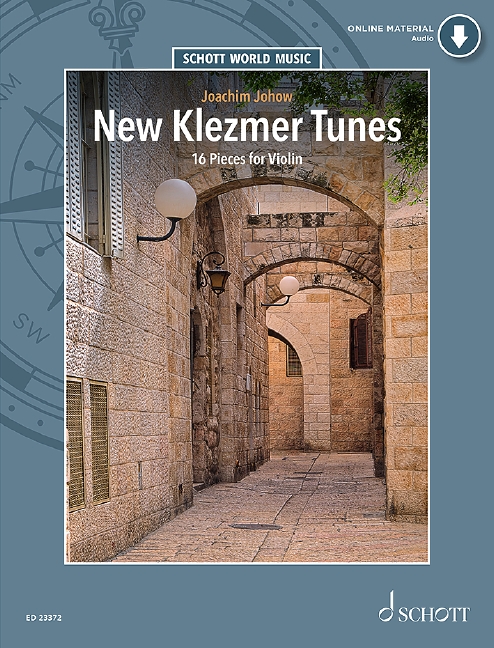 New Klezmer Tunes Johow Violin + Audio Sheet Music Songbook
