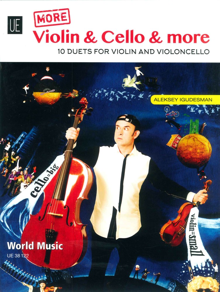 More Violin & Cello & More 10 Duets Violin & Cello Sheet Music Songbook