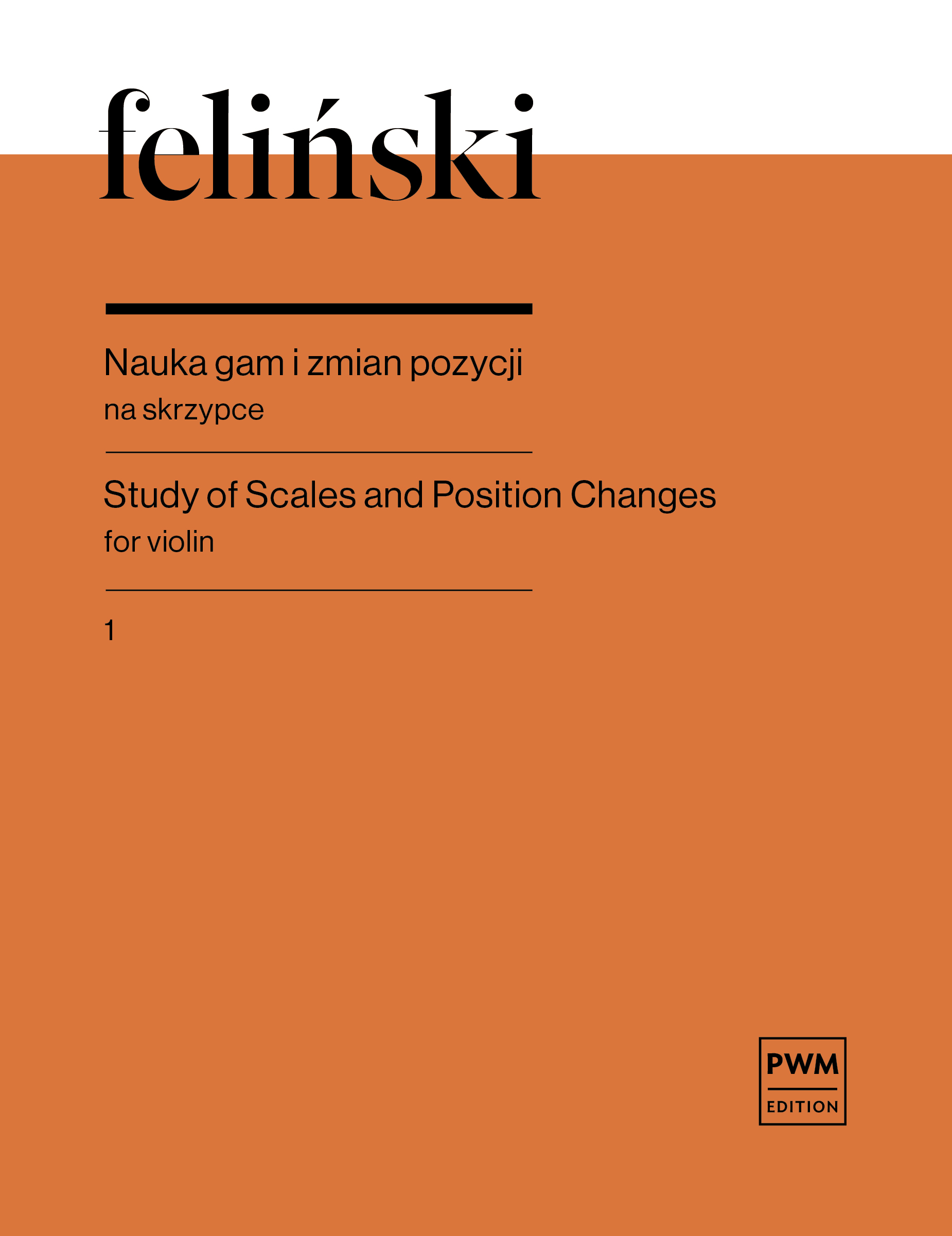 Felinski Study Of Scales And Position Changes 1 Sheet Music Songbook