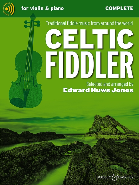 Celtic Fiddler Huws Jones Complete + Audio Sheet Music Songbook