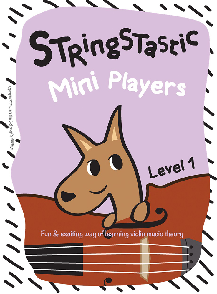 Stringstastic Mini Player Level 1 Violin Sheet Music Songbook
