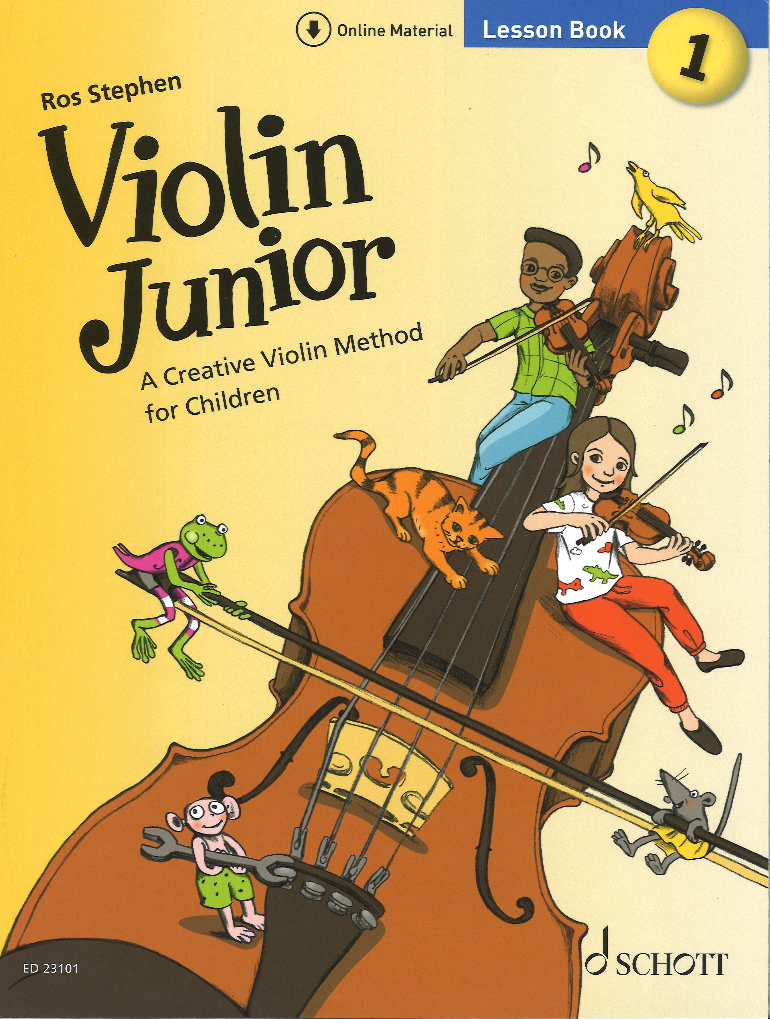 Violin Junior Lesson Book 1 + Online Sheet Music Songbook
