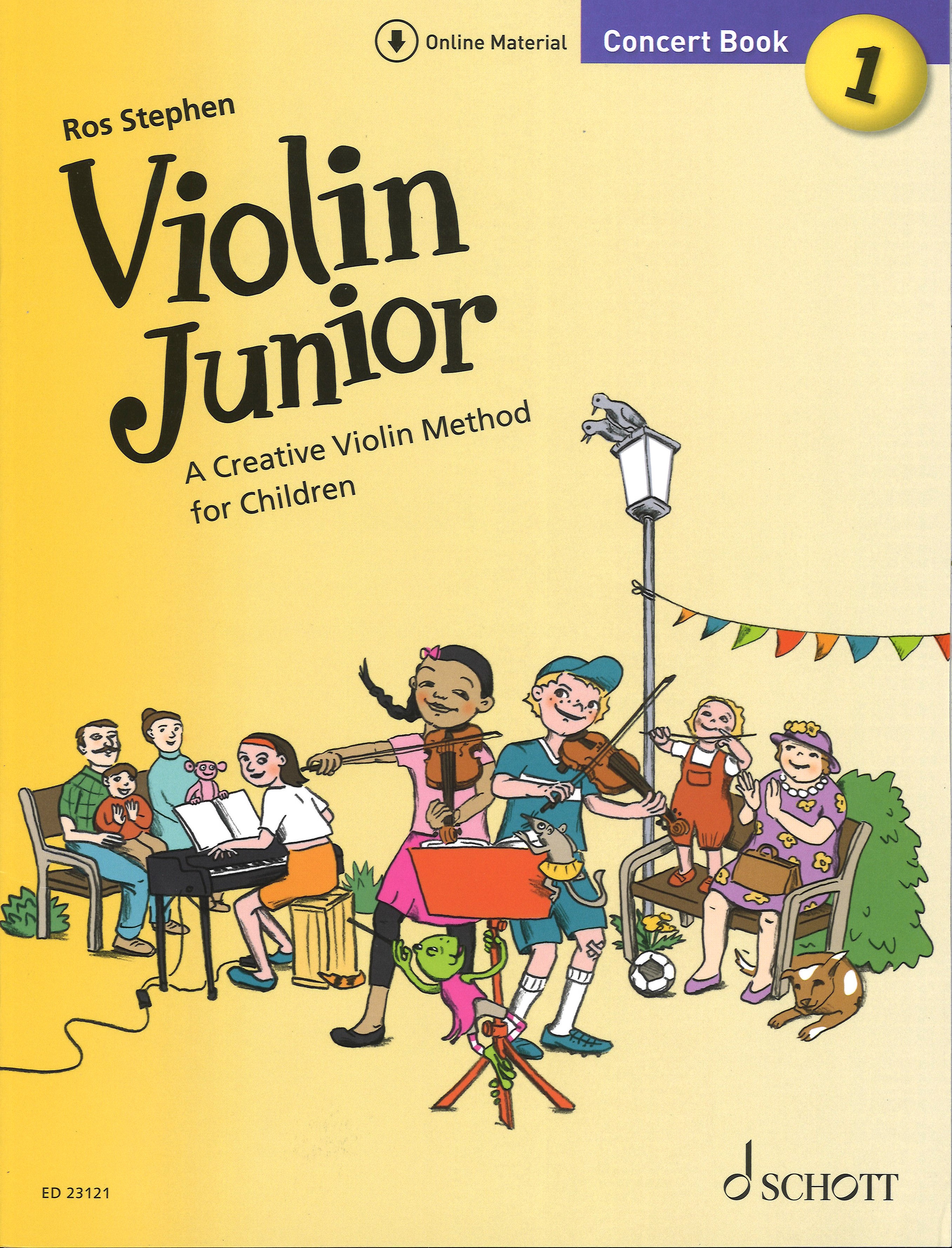 Violin Junior Concert Book 1 + Online Sheet Music Songbook