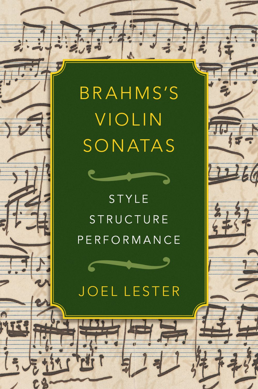 Lester Brahmss Violin Sonatas Hardback Sheet Music Songbook