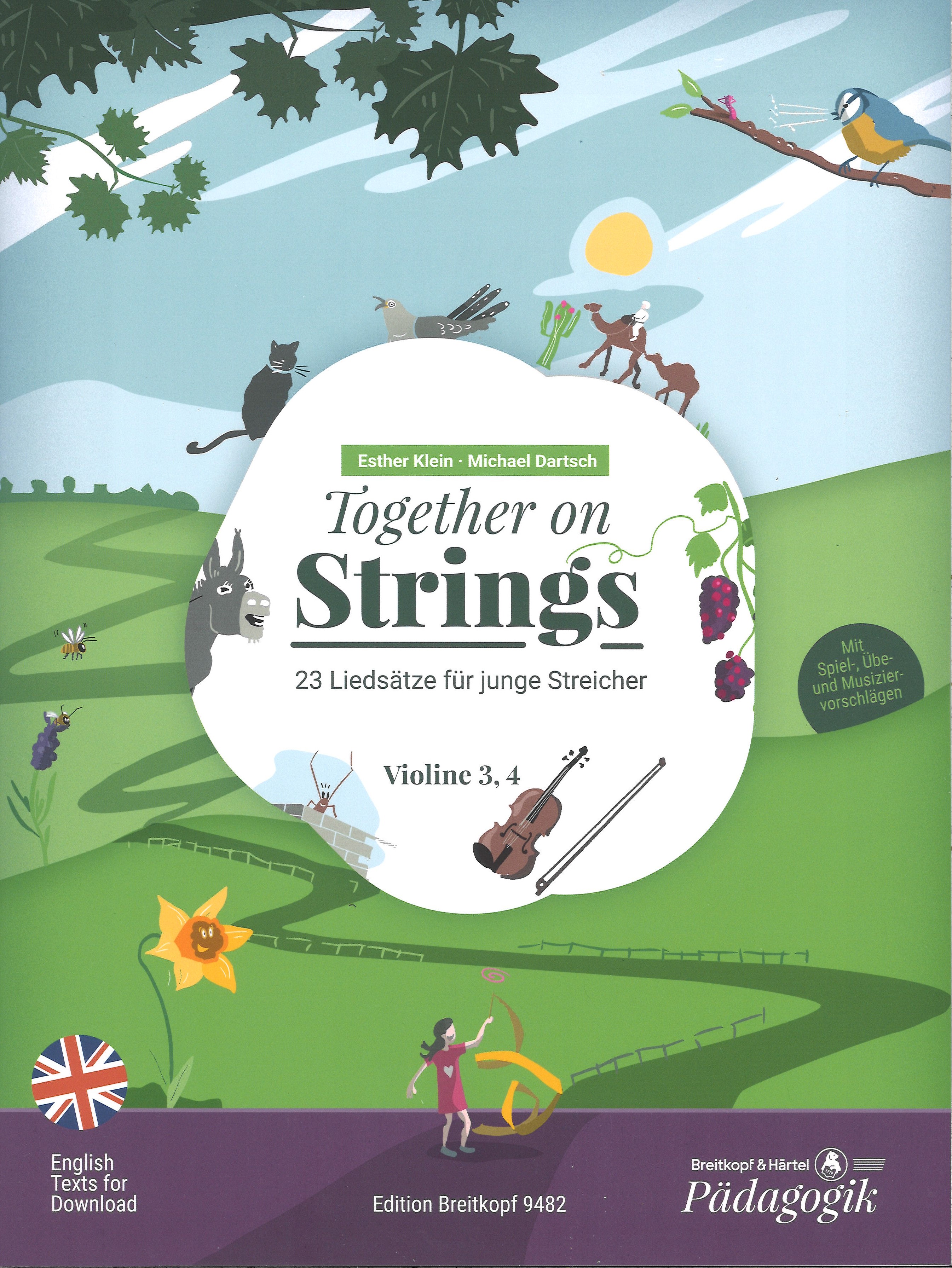 Together On Strings Violin 3 & 4 Sheet Music Songbook
