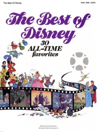 Disney Best Of (30 All Time Favourites) Pvg Sheet Music Songbook