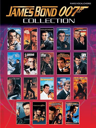 James Bond 007 Collection P/v/g Sheet Music Songbook