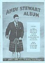 Andy Stewart Album Piano Vocal Guitar Sheet Music Songbook