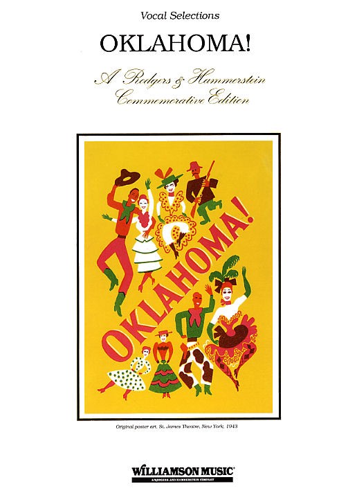 Oklahoma Vocal Selection Commemorative Edition Pvg Sheet Music Songbook
