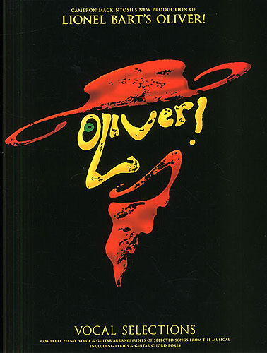 Oliver Vocal Selections (cameron Mackintosh) Pvg Sheet Music Songbook