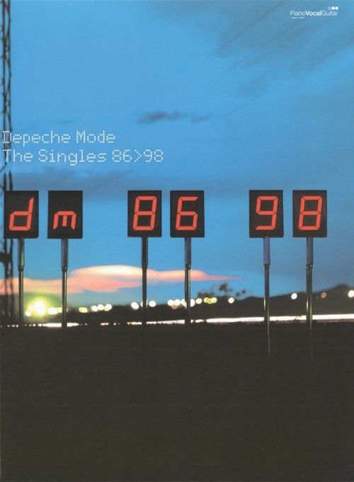 Depeche Mode Singles 86-98 Piano Vocal Guitar Sheet Music Songbook