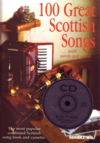 100 Great Scottish Songs Book & Cd Pvg  Sheet Music Songbook