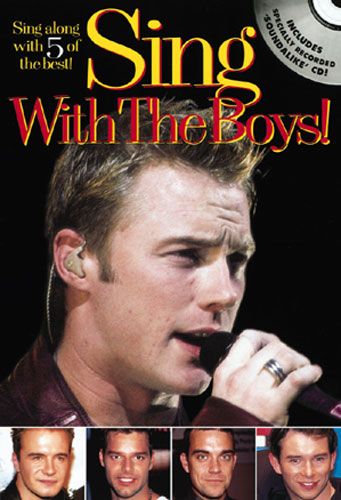 Sing With The Boys Book & Cd Pvg Sheet Music Songbook