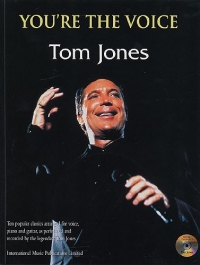 Tom Jones Youre The Voice Book & Cd Sheet Music Songbook