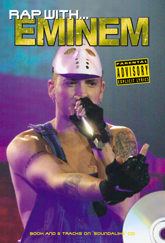 Eminem Rap With Lyric Book & Cd Sheet Music Songbook
