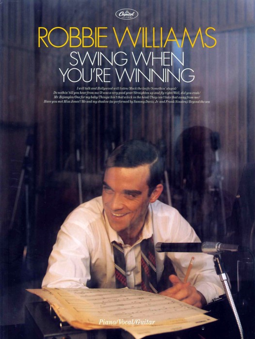 Robbie Williams Swing When Youre Winning P/v/g Sheet Music Songbook