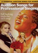Audition Songs For Professional Singers Women + Cd Sheet Music Songbook