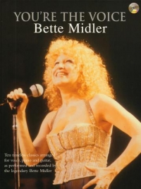 Bette Midler Youre The Voice Book & Cd Pvg Sheet Music Songbook