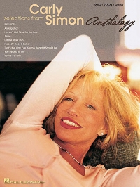 Carly Simon Anthology Selections Piano Vocal Guita Sheet Music Songbook