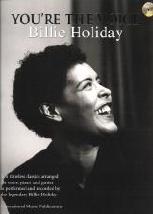 Billie Holiday Youre The Voice Book & Cd P/v/g Sheet Music Songbook
