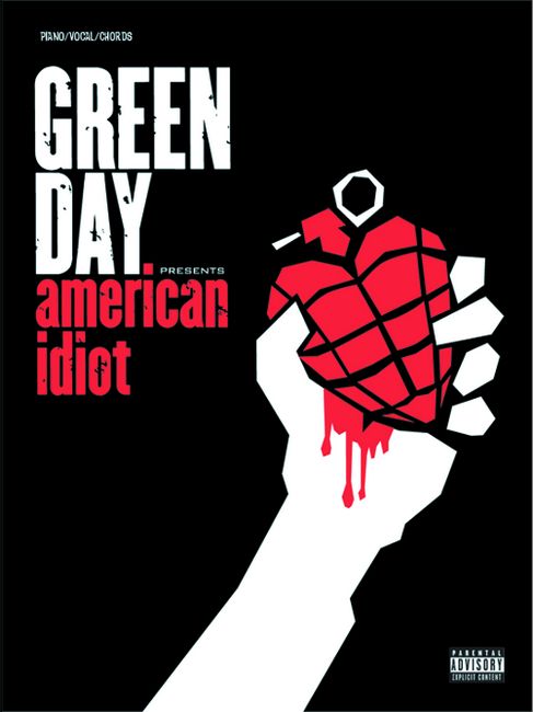 Green Day American Idiot Piano Vocal Guitar Sheet Music Songbook