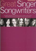 Great Singer Songwriters Female Edition Pvg Sheet Music Songbook