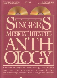 Singers Musical Theatre Anthology 3 Bari/bass Cd Sheet Music Songbook