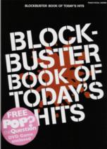 Blockbuster Book Of Todays Hits Book & Dvd Pvg Sheet Music Songbook