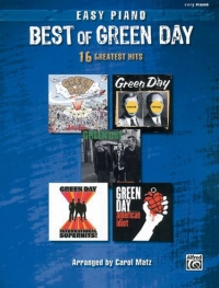 Green Day Best Of Easy Piano/vocal Sheet Music Songbook