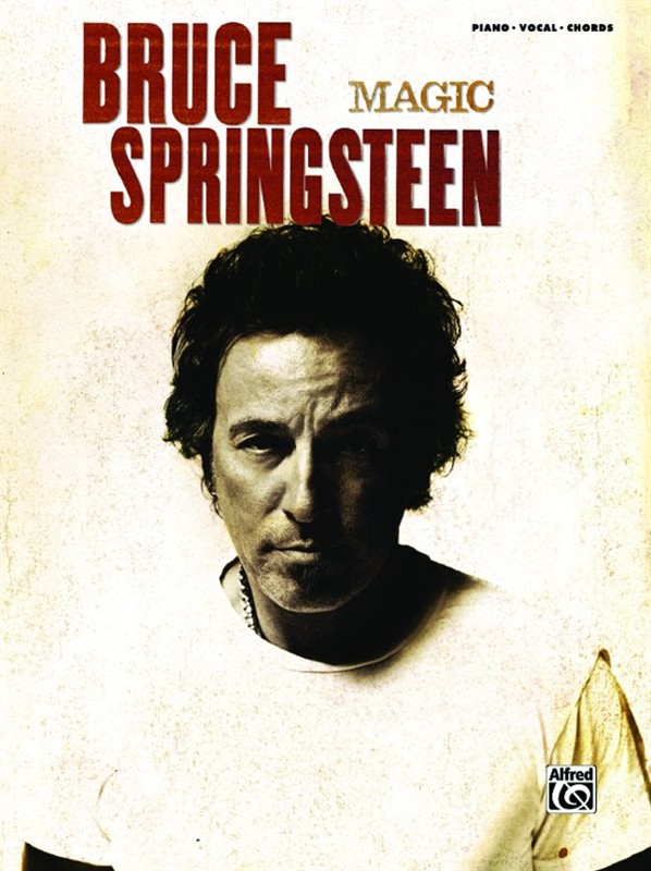 Bruce Springsteen Magic Piano Vocal Guitar Sheet Music Songbook