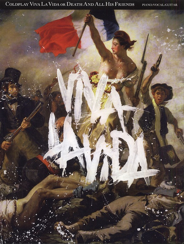 Coldplay Viva La Vida Piano Vocal Guitar Sheet Music Songbook