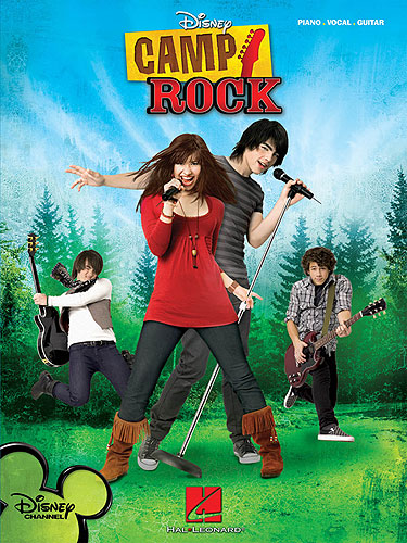 Camp Rock (disney Channel) Movie Pvg Sheet Music Songbook