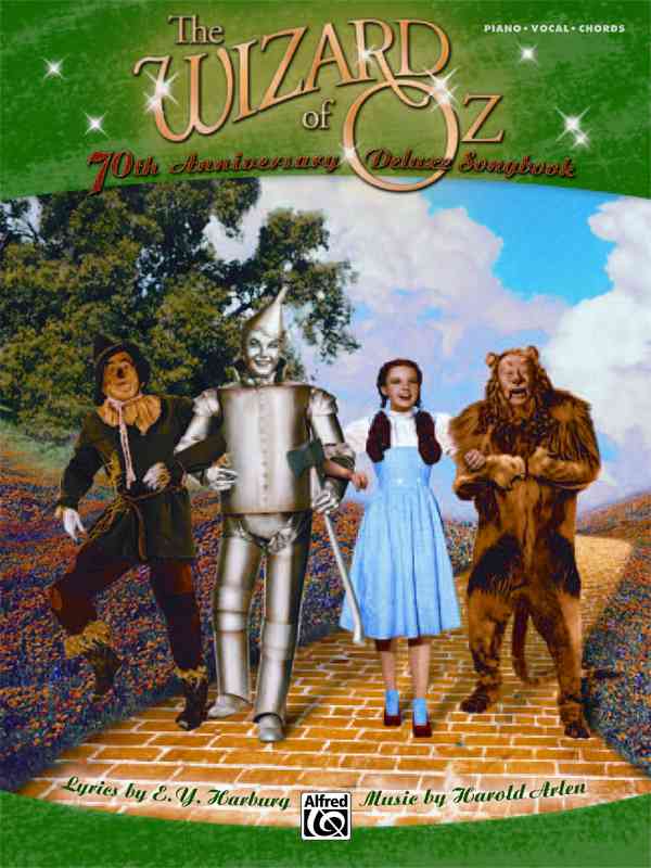 Wizard Of Oz 70th Anniversary Deluxe Songbk Pvg  Sheet Music Songbook