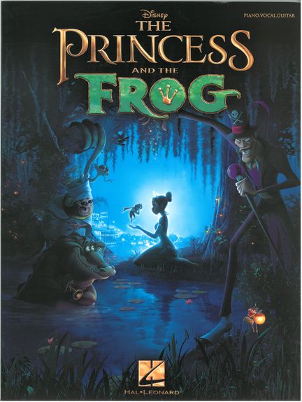 Princess & The Frog Randy Newman Disney Pvg Sheet Music Songbook