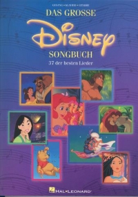 Das Grosse Disney Songbuch Sheet Music Songbook