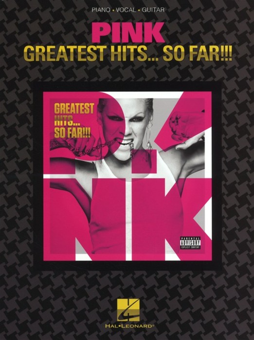 Pink Greatest Hits So Far Pvg Sheet Music Songbook