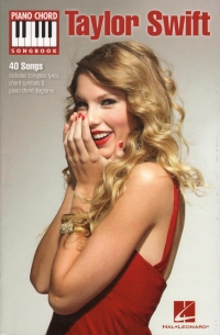 Piano Chord Songbook Taylor Swift Sheet Music Songbook