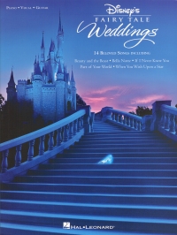 Disneys Fairy Tale Weddings Pvg Sheet Music Songbook