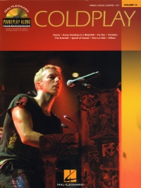 Piano Play Along 16 Coldplay Book & Cd Sheet Music Songbook