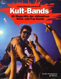 Kult Bands 50 Megahits Pop/rock Pvg Sheet Music Songbook