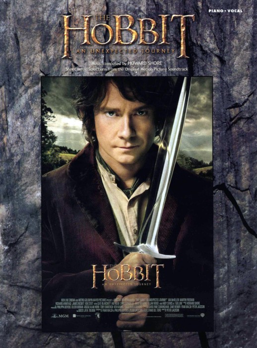 Hobbit An Unexpected Journey Film Songbook Pv Sheet Music Songbook