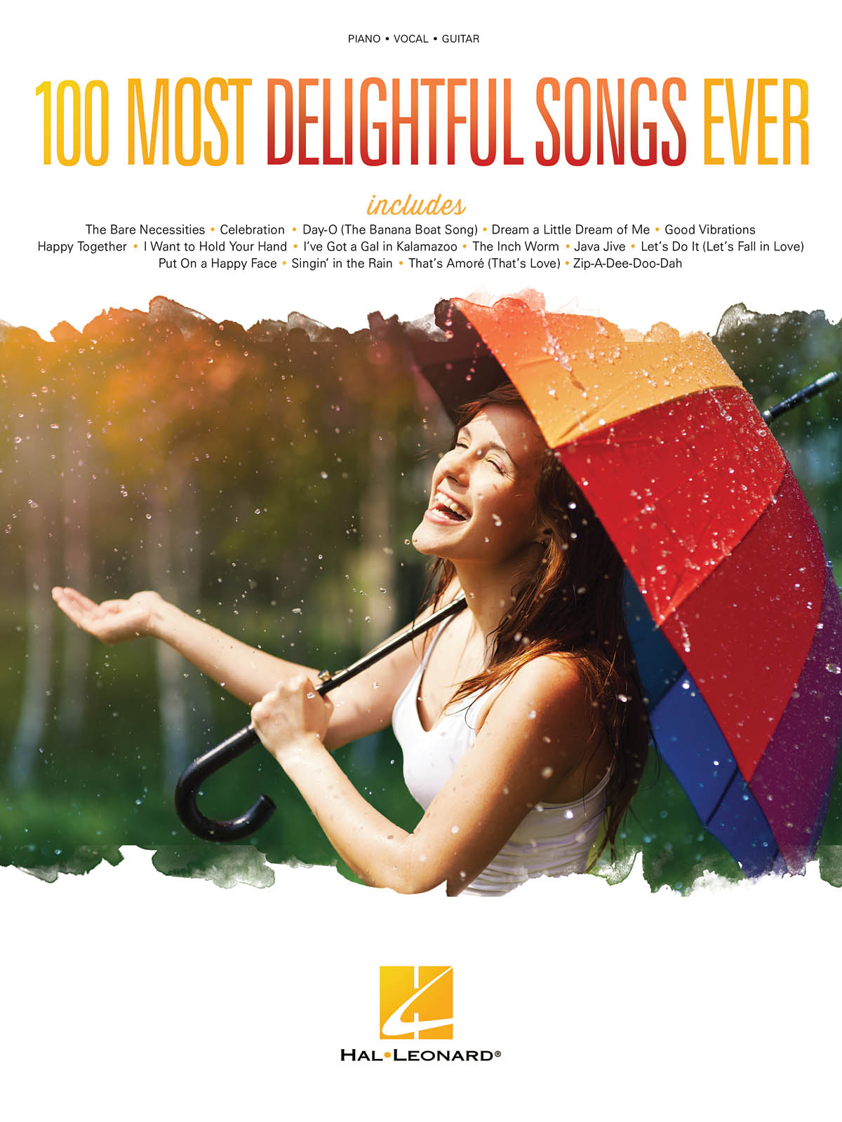 100 Most Delightful Songs Ever Pvg Sheet Music Songbook
