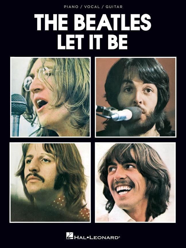 Beatles Let It Be Pvg Sheet Music Songbook