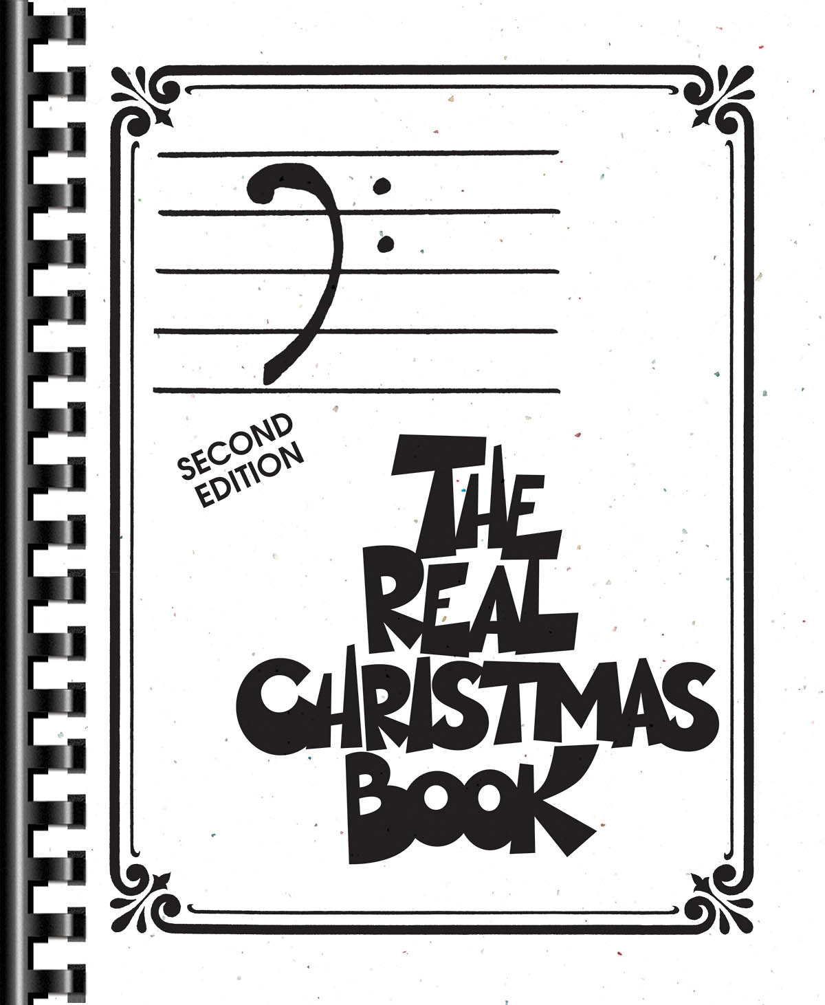 Real Christmas Book Bass Clef Edition Sheet Music Songbook