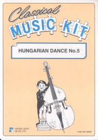 Classical Music Kit 220 Brahms Hungarian Dance No5 Sheet Music Songbook